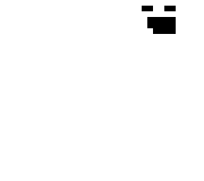 the white