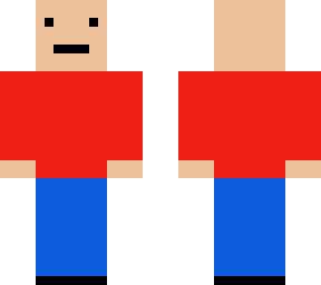 a regular minecraft man