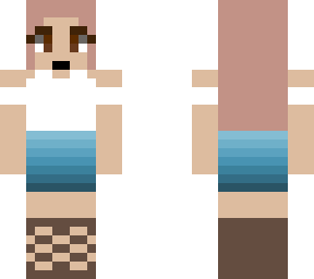 aesthetic girl /w ocean skirt