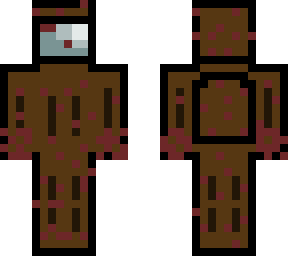 among us impostor (brown)