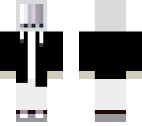 black and white pc head