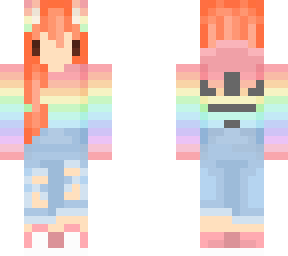 chibi red haired pride girl edit :3