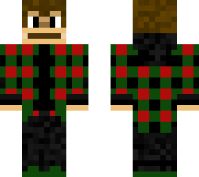 christmas monkey w/ a flannel