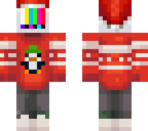 christmas sweater pc head