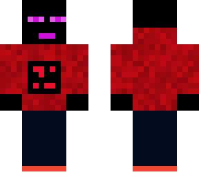 enderman hoodie off