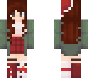 fearthecuteone christmas auburn hair
