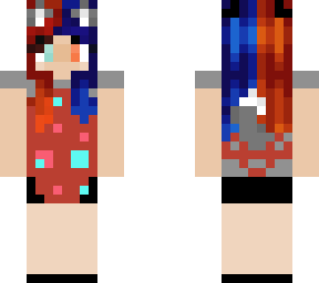 fire and ice with apron