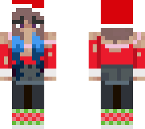 gamer girl christmas time