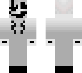 gaster traje blanco