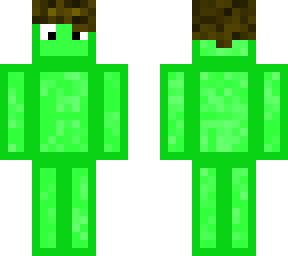 green darker hair