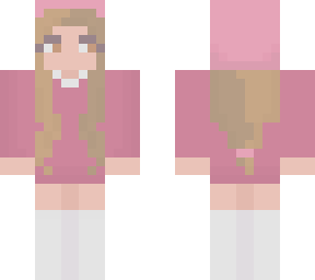 half & half pink