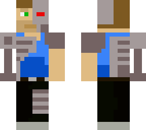 half human half cyborg