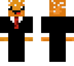 hamburger in a suit