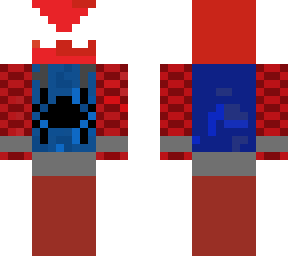 i tryed to make scarlet spider