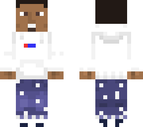 me as a minecraft skin
