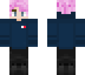 nct jaehyun pink hair (blue hoodie version)