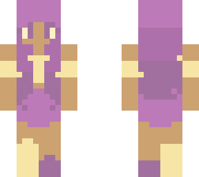purple & yellow outfit (unshaded, ce)