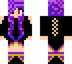 purple  werewolf in human form