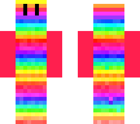 rainbow skin