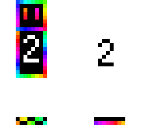 rainbow white man v2 number 2