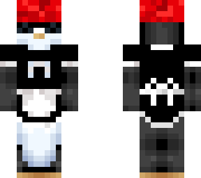 red penguin maid