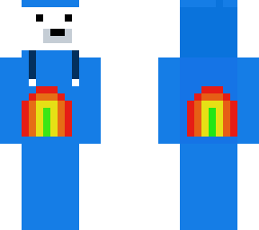 seal in rainbow sweatshirt