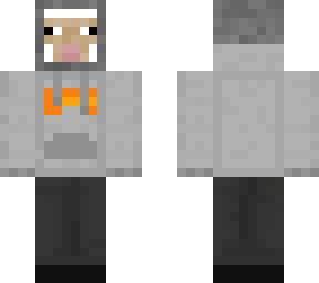 sheep with hoodie and not beanie