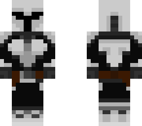 silver mandalorian