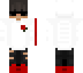 skin with glasses