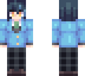 tsumugi yumenosaki uniform  no glasses