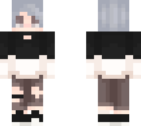 ~ modern grey hair boy ~