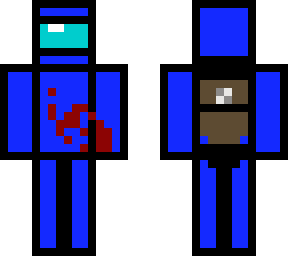 among us kinda sus blue version