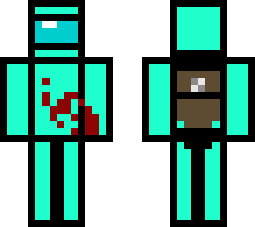 among us kinda sus cyan version