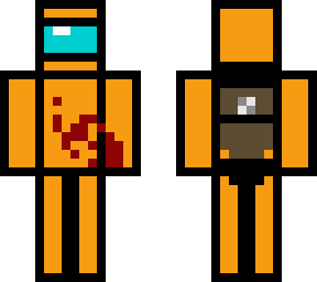 among us kinda sus orange version
