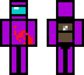 among us kinda sus purple version