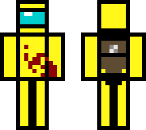among us kinda sus yellow version