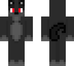 black wolf