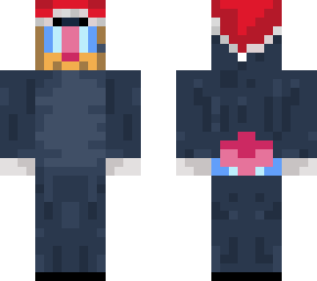 christmas mandrill baboon