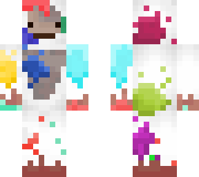 christmas paintedyetiv2