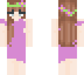 cute girl skin- i used a hair base made by fuyukaak