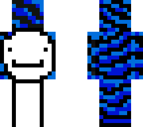 dream and pewdiepie but its blue version