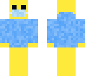 duck with mask