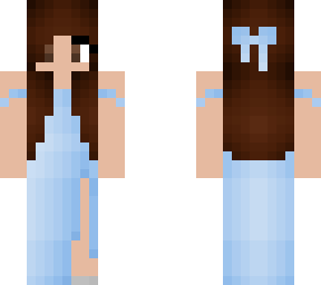 dusty blue bridesmaid