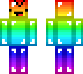 evil rainbow skeppy