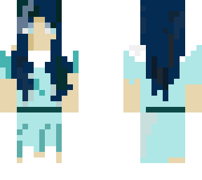 fancy blue outfit