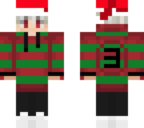 festive demon boy
