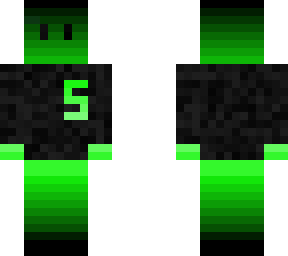 green shadow + face