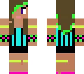i stole this from  planetminecraft.com its called rocker girl with cat ears