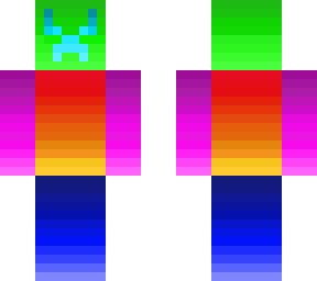multicolored man