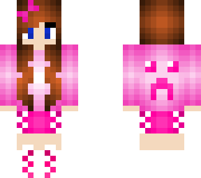 pink and white gamer girl